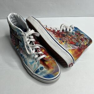 Vans x One Piece Sk8-Hi Punk Hazard Skate Shoe  Womens Size 6.5 Mens 5